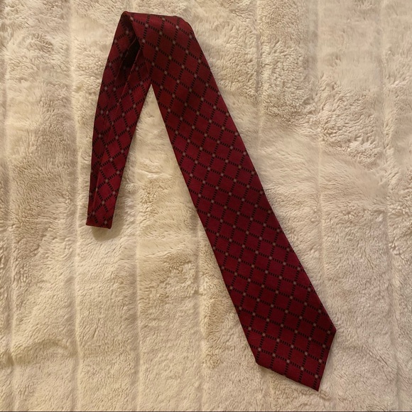 Silk Argyle Necktie - Picture 8 of 10